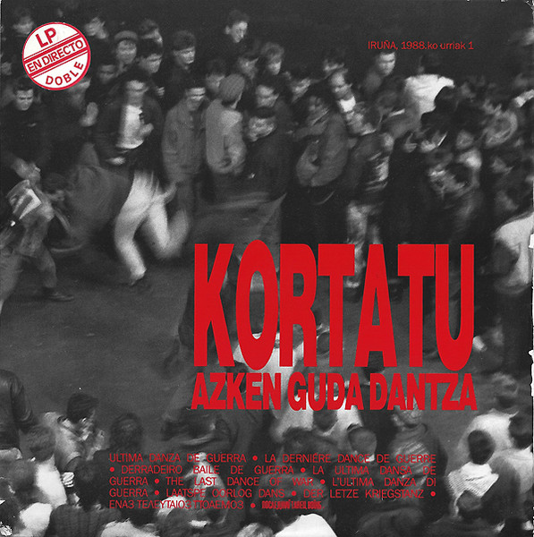 Portada de Azken Guda Dantza