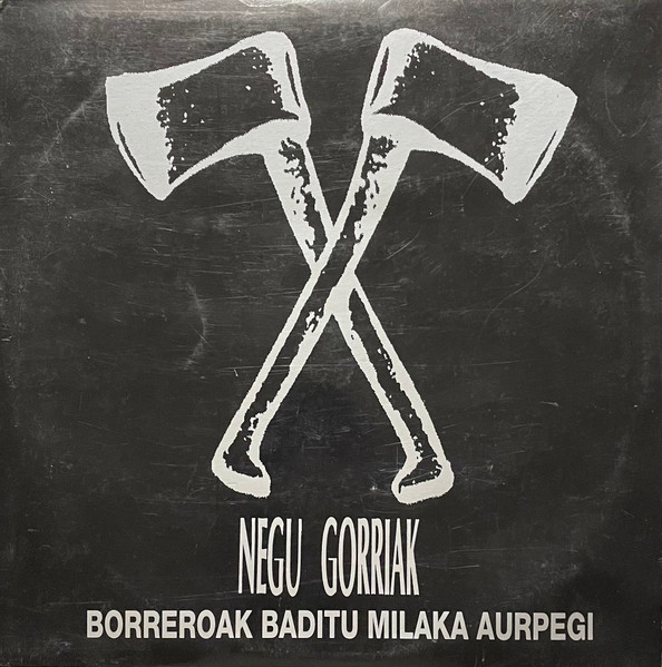 Portada de Borreroak Baditu Milaka Aurpegi