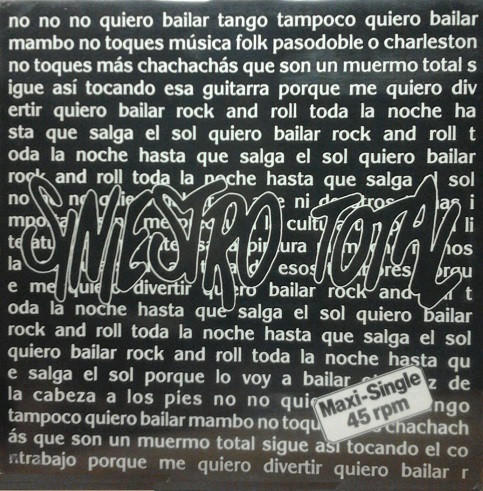 Portada de Quiero Bailar Rock & Roll